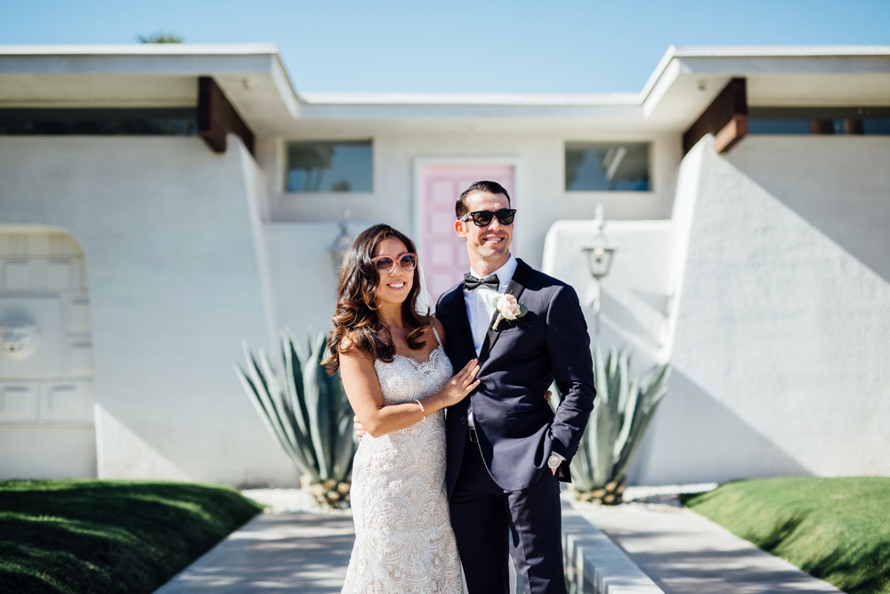 Palm Springs wedding That Pink Door Palm Springs